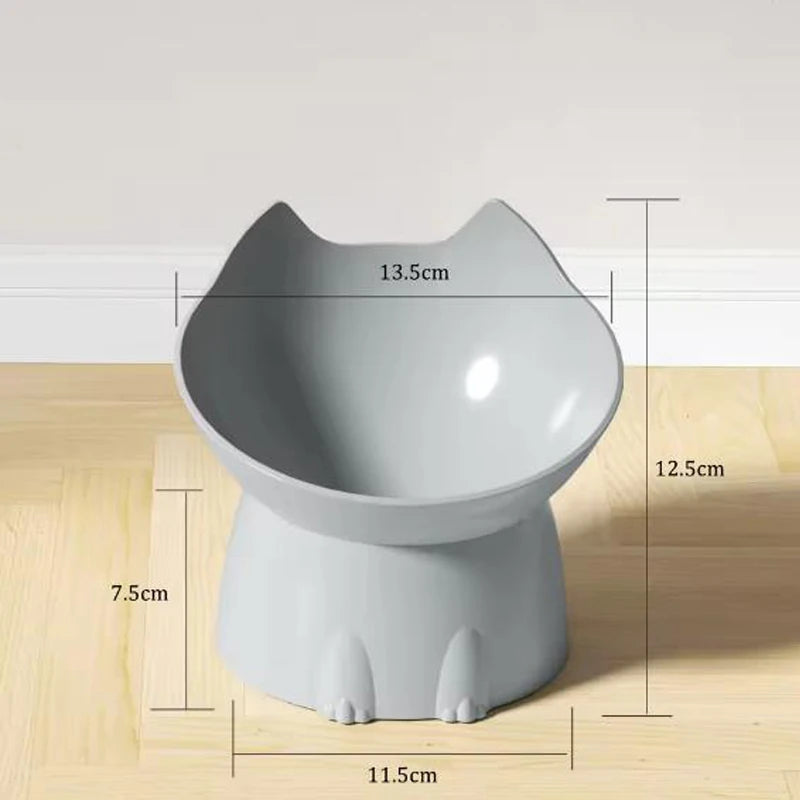 Vlieren™ Elevated Pet Bowl – Neck Protection, Anti-Spill & Ergonomic Design