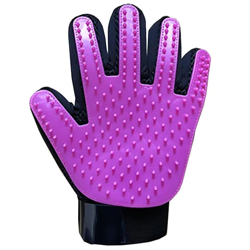 Vlieren™ Pet Grooming Glove – Deshedding & Massaging Brush for Dogs & Cats